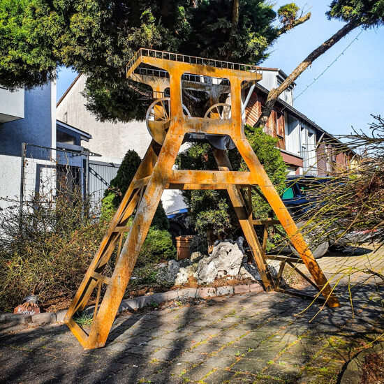 FÖRDERTURM XL Stahl roh