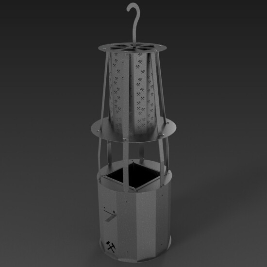 FEUERSTELLE GRUBENLAMPE