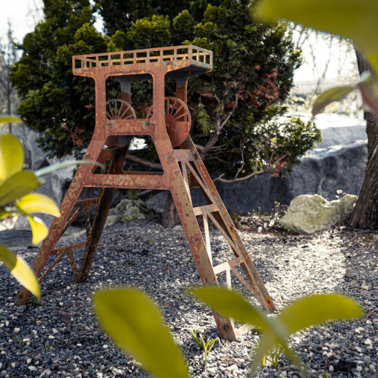 FÖRDERTURM S Stahl roh