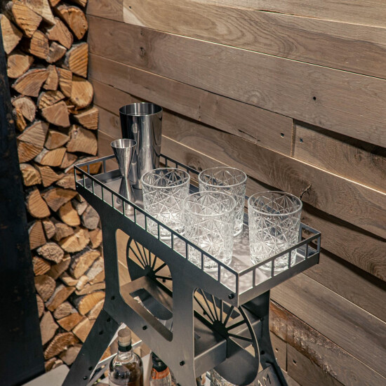 FÖRDERTURM M - Bar Stahl roh