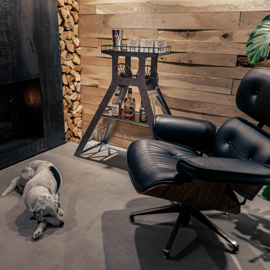 FÖRDERTURM M - Bar Stahl roh