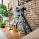 FÖRDERTURM M - Bar Schwarz pulverbeschichtet