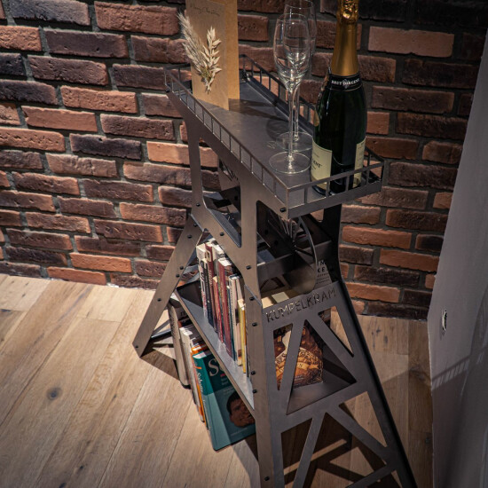 FÖRDERTURM M - Regal Stahl roh