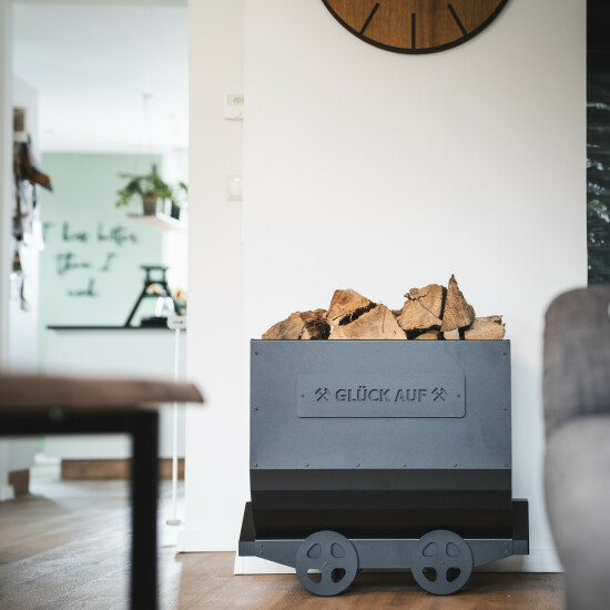 Bergbau-Lore M - Bar Schwarz pulverbeschichtet