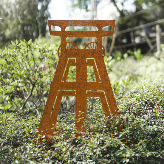 Gartenstecker Förderturm